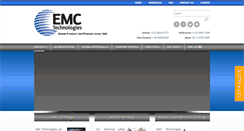 Desktop Screenshot of emctech.com.au